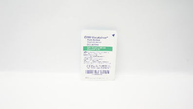 BD 367344 Vacutainer Push Button Blood Collection Set 21G x 3/4inch x 12inch